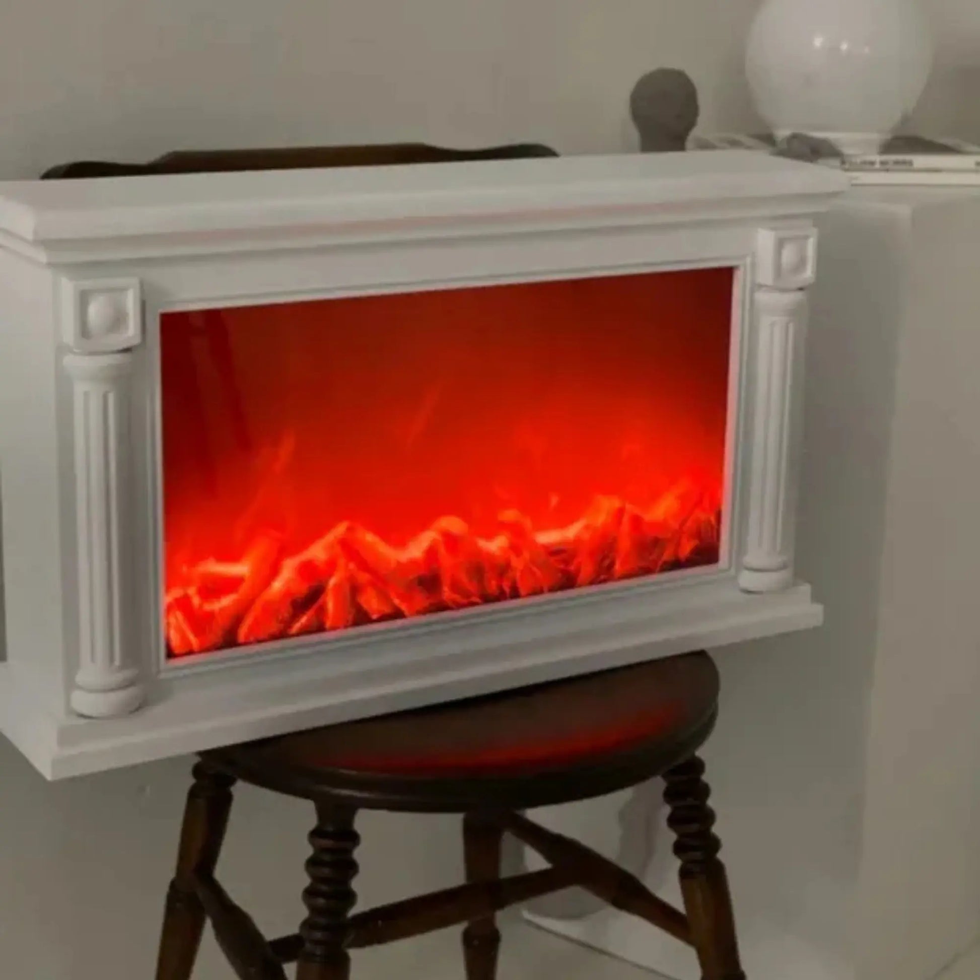 Chimenea eléctrica LED retro independiente estilo europeo Linda Compra Panamá