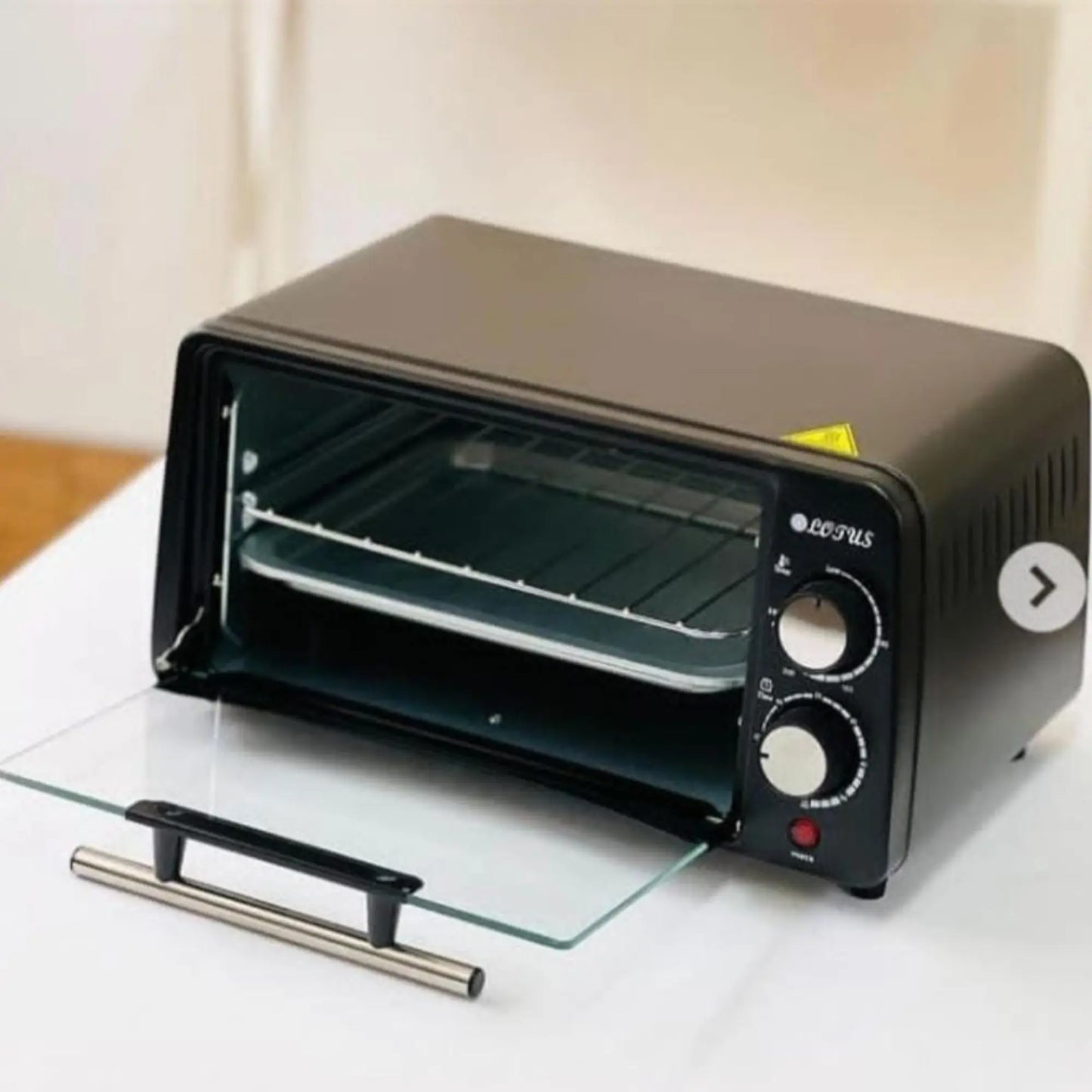 Horno tostador 9 Lt temperatura ajustable y doble perilla Linda Compra Panamá