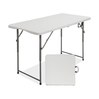 Mesa Plegable Tipo Maleta FT-4FT - Portátil 120 cm (48 x 24 x 29 in) - Ideal para Eventos y Camping Linda Compra Panamá