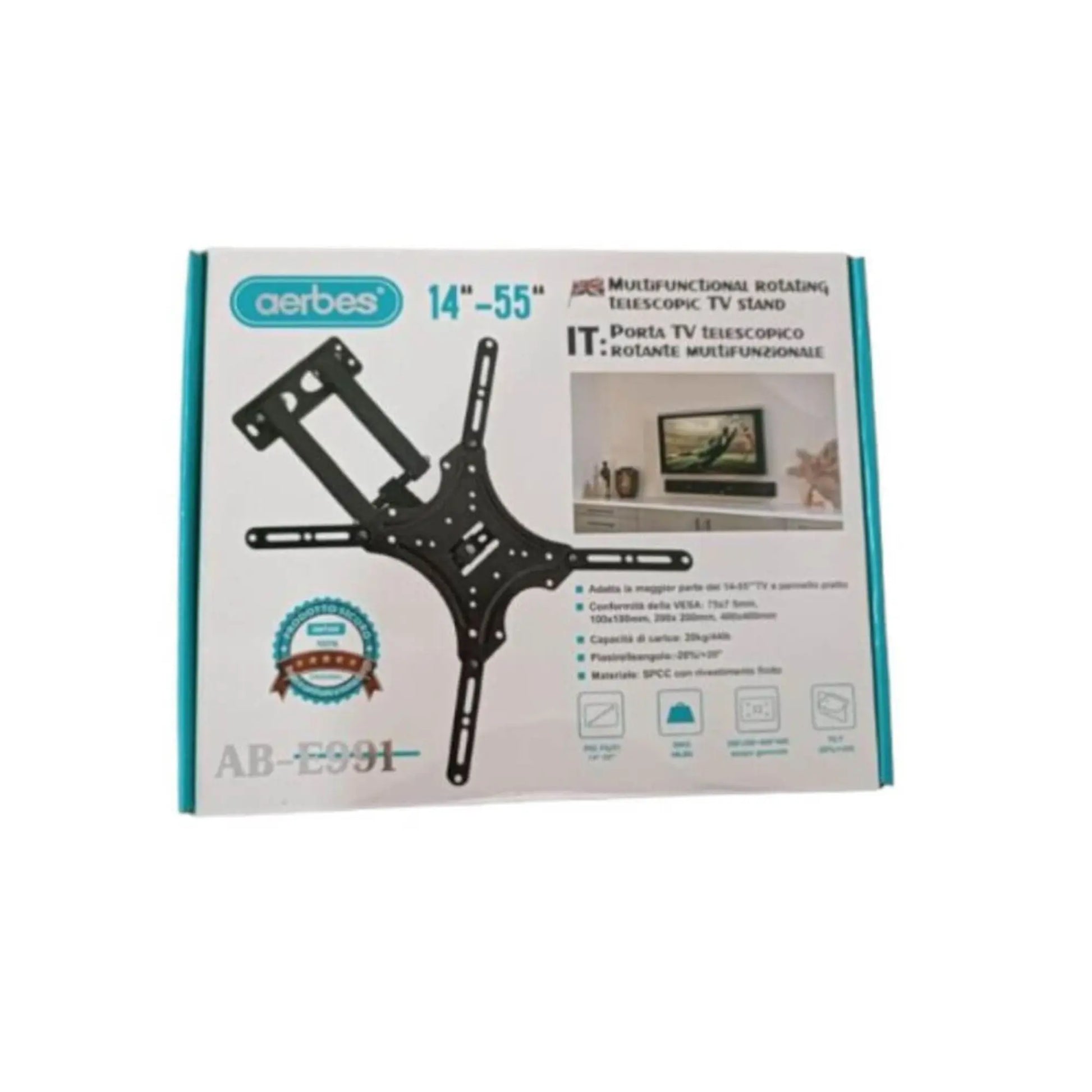 Soporte de metal o rack para televisión TV 14 Linda Compra Panamá
